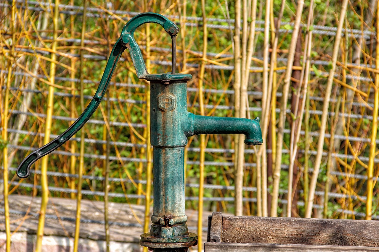 water pump, pump, hand pump, water, nature, fountain, garden pump, cock pump, antique