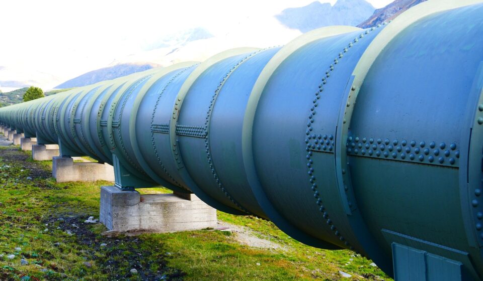 pressurized water pipe, tube, pipeline, water, guide, watercourse, flow, nature, management