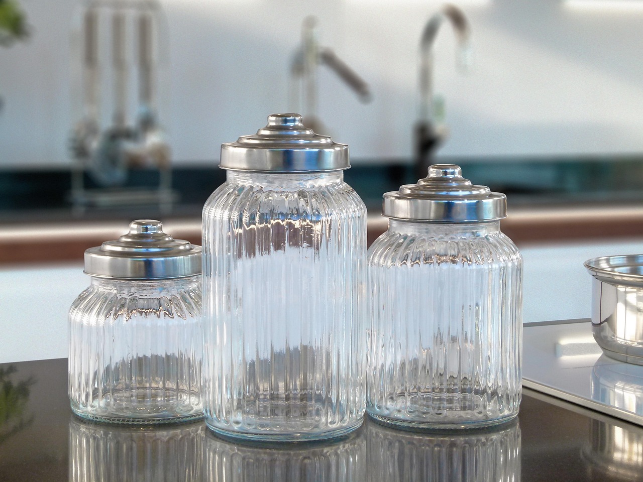 jars, kitchen, storage