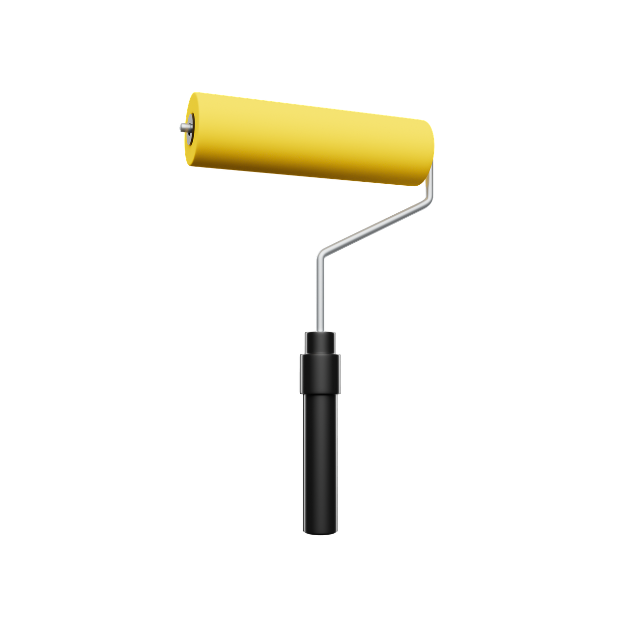 paint roller, construction tool, renovation, interior design, diy, home project, painting, painting tools, home painting, yellow color, wall painting, handyman, maintenance, home improvement, craft, wall coating, house paint, roller with handle, painting supplies, decorative painting